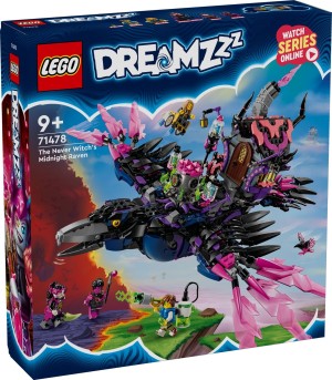 LEGO® Dreamzzz 71478 De Middernachtraaf van de Neder Heks