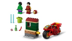 LEGO® Super Heroes 76287 Iron man met motor en de Hulk