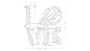 LEGO® Art 31214 LOVE