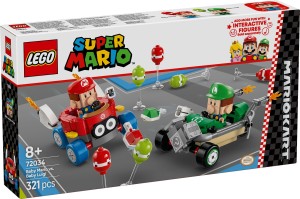 LEGO® Super Mario™ 72034 Mario Kart™ - Baby Mario vs. Baby Luigi