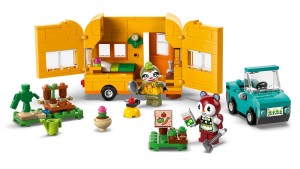 LEGO® Animal Crossing™ 77054 Leifs caravan en tuinwinkel