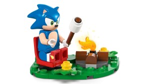 LEGO® Sonic the Hedgehog™ 77001 Sonics krachtmeting bij het kampvuur