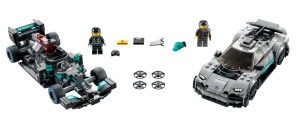 LEGO® Speed Champions 76909 Mercedes-AMG F1 W12 E Performance & Mercedes-AMG Project One