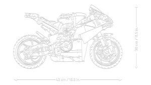 LEGO® Technic 42202 Ducati Panigale V4 S motor