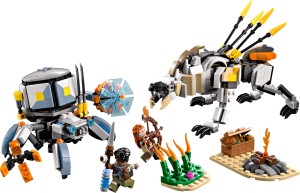 LEGO® Horizon Adventures™ 77037 Aloy en Varl vs. Shell-Walker en Sawtooth