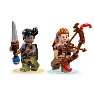 LEGO® Horizon Adventures™ 77037 Aloy en Varl vs. Shell-Walker en Sawtooth