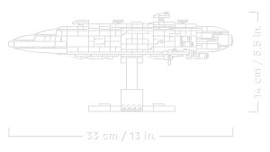 LEGO® Star Wars™ 75405 Home One Starcruiser