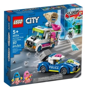 LEGO® City 60314 IJswagen politieachtervolging