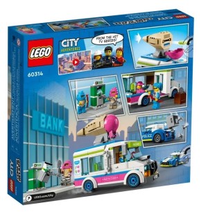 LEGO® City 60314 IJswagen politieachtervolging