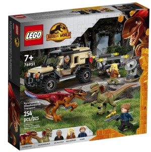 LEGO® Jurassic World 76951  Pyroraptor & Dilophosaurus transport