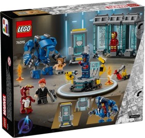 LEGO® Super Heroes 76315 Iron Mans laboratorium: harnasruimte